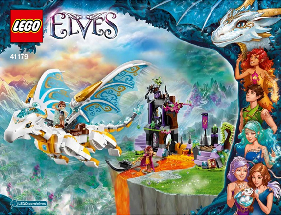Конструктор LEGO Elves 41179 Спасение королевы драконов УЦЕНКА